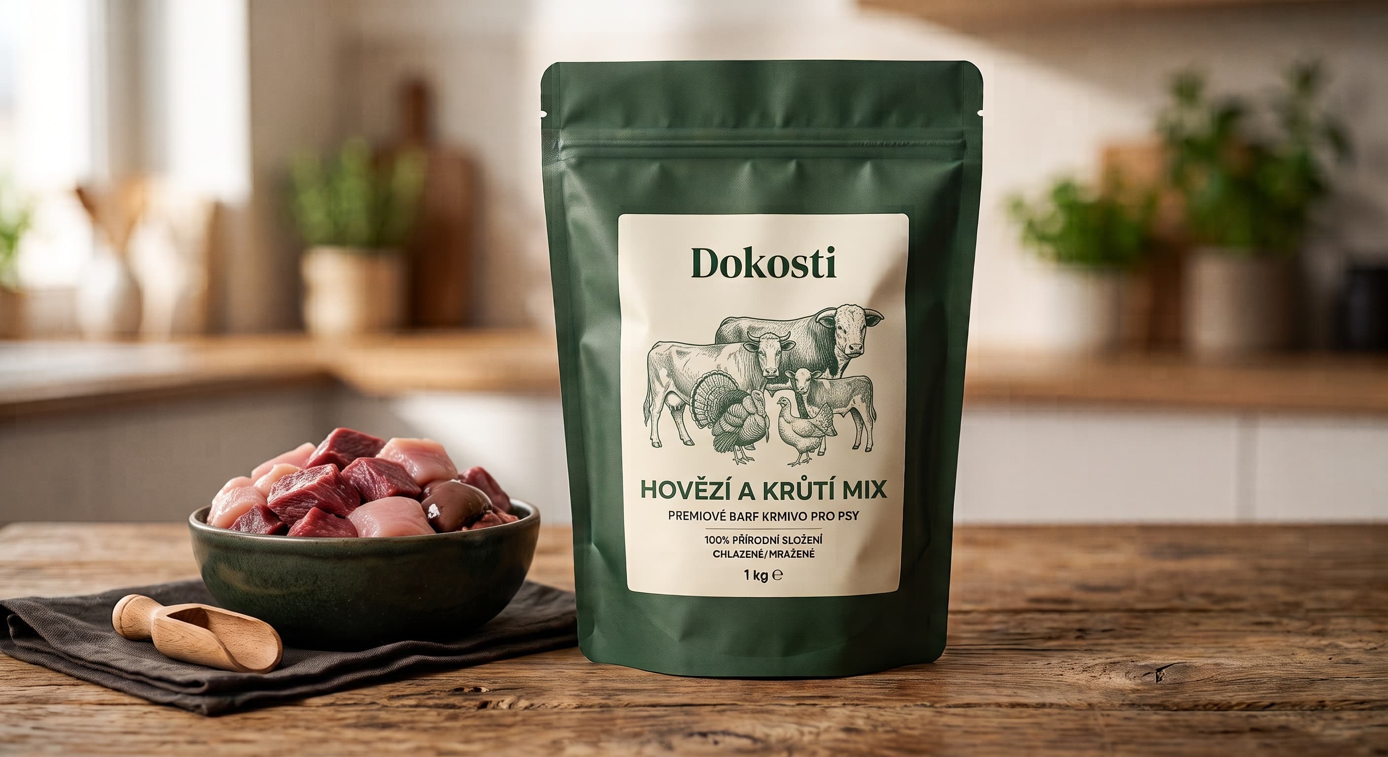 Hovězí a krůtí mix